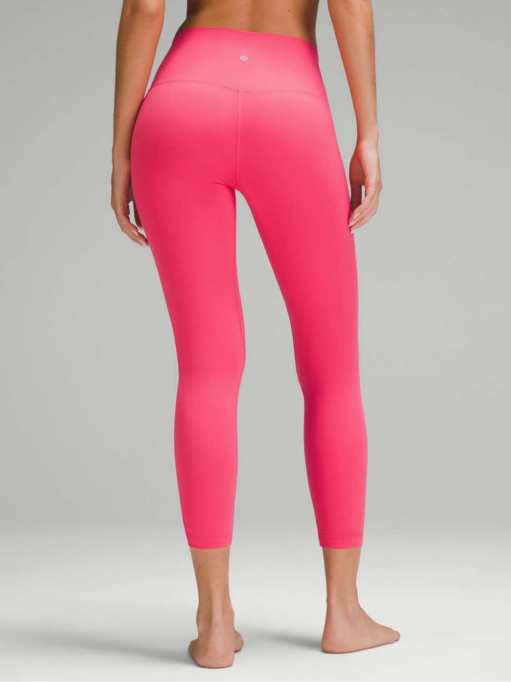 Lululemon Align HR Pant 25” Glaze Pink Double Lined Leggings Size 8